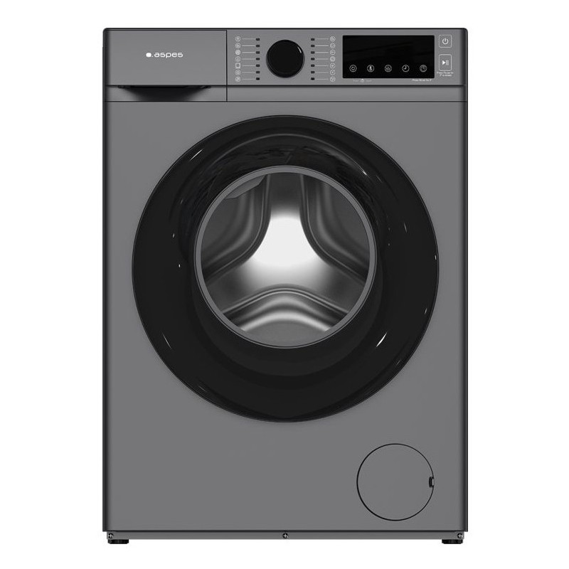 Aspes AL10401AIDVX lavadora Carga frontal 10 kg 1400 RPM Gris