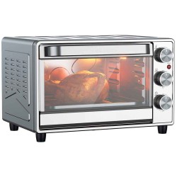 Grunkel HR-23SS horno tostador 23 L 1600 W Acero inoxidable