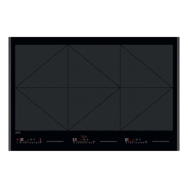 AEG TR84IT00FB Negro Integrado 80 cm Con placa de inducción 6 zona(s)