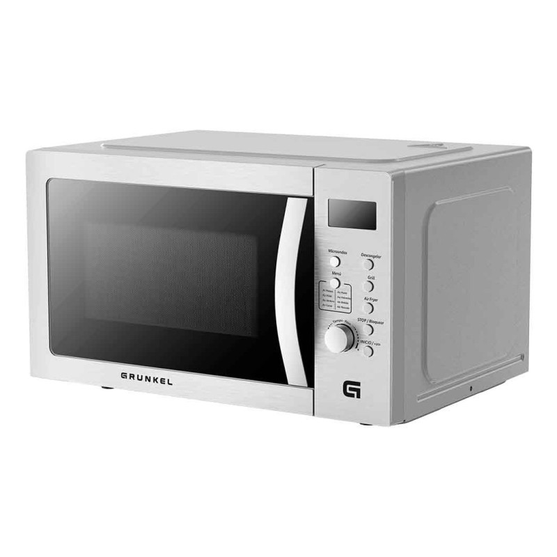 Grunkel MW-28AIRFRYER microondas Acero inoxidable Microondas combinado Encimera 28 L 900 W