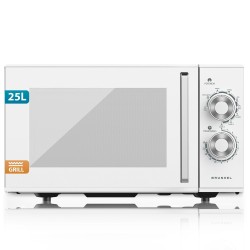 Grunkel MWG-25MG microondas Blanco Microondas con grill Encimera 25 L 900 W