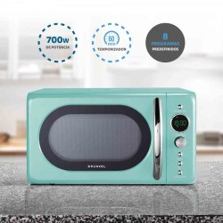 Grunkel MW-DG Turquesa Microondas combinado Encimera 20 L 700 W
