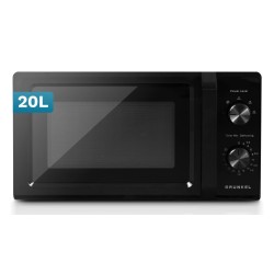 Grunkel MW-20MN microondas Negro Solo microondas Encimera 20 L 700 W