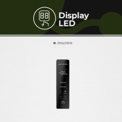 Aspes AF1837501ENFD nevera y congelador Independiente 527 L Blanco