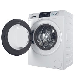 Haier HWD90-BP14929A lavadora-secadora Independiente Carga frontal Blanco