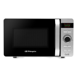 Orbegozo MIG 2052 Negro, Plata Microondas con grill Encimera 20 L 700 W