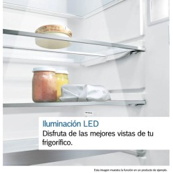 Bosch Serie 4 KGN39VIEB nevera y congelador Independiente 368 L Acero inoxidable