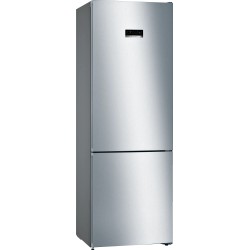 Bosch Serie 4 KGN49XIEA nevera y congelador Independiente 438 L Acero inoxidable
