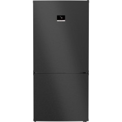 Bosch Serie 8 KGP86AXB0N nevera y congelador Independiente 621 L Negro, Acero inoxidable