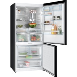 Bosch Serie 8 KGP86AXB0N nevera y congelador Independiente 621 L Negro, Acero inoxidable