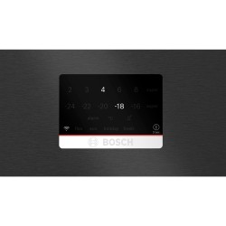 Bosch Serie 8 KGP86AXB0N nevera y congelador Independiente 621 L Negro, Acero inoxidable