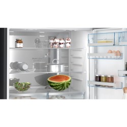Bosch Serie 8 KGP86AXB0N nevera y congelador Independiente 621 L Negro, Acero inoxidable