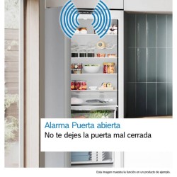 Bosch Serie 4 KGN39VWEB nevera y congelador Independiente 368 L Blanco