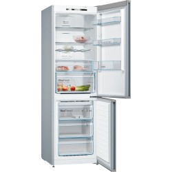 Bosch KGN36VIDB nevera y congelador Independiente 326 L Acero inoxidable