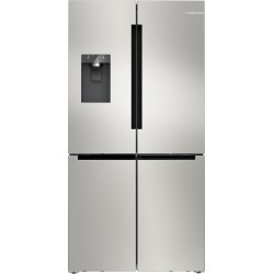 Bosch Serie 6 KFI96APEA nevera puerta lado a lado Independiente 574 L Acero pulido