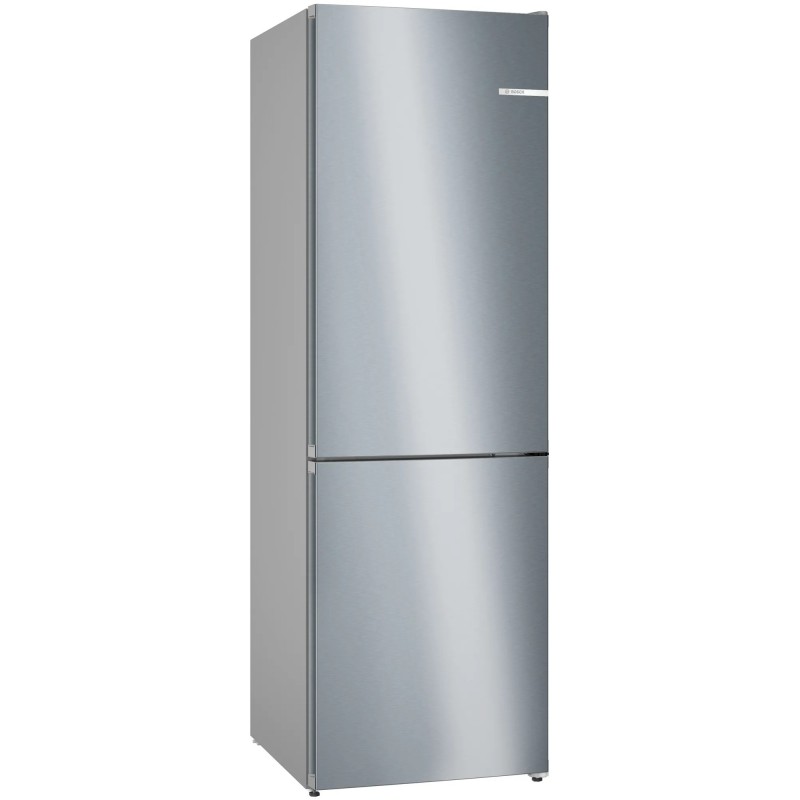 Bosch Serie 4 KGN362ICF nevera y congelador Independiente 321 L Acero inoxidable