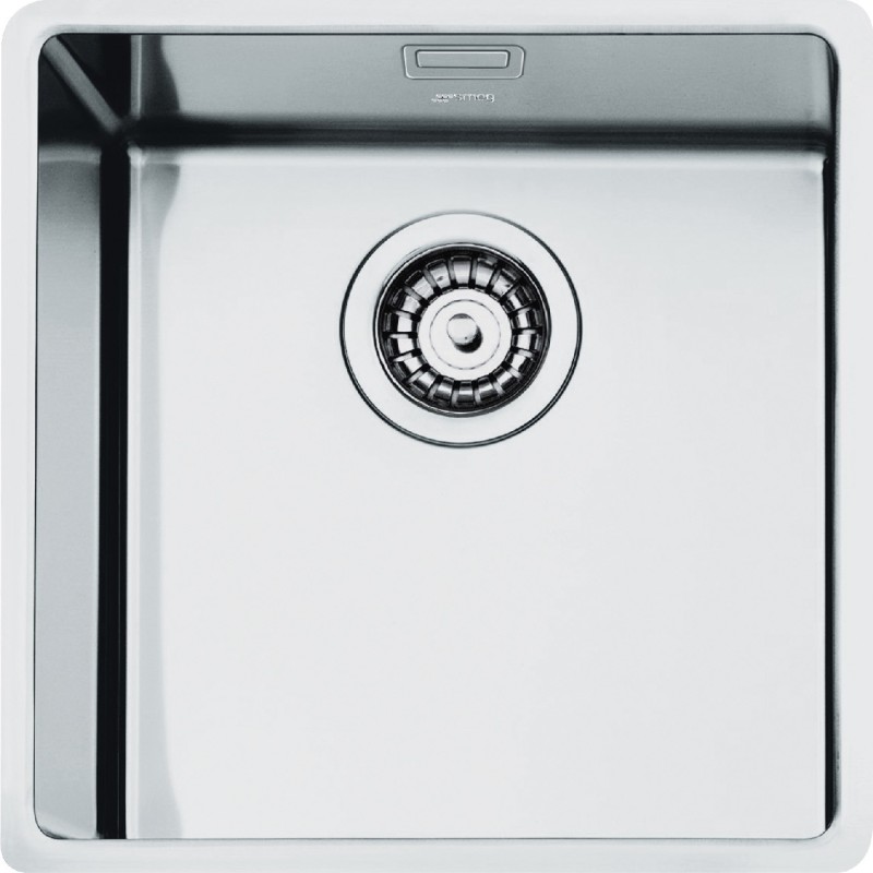 Smeg VFU40SFR fregadero Fregadero encastrado bajo encimera Plaza Acero inoxidable