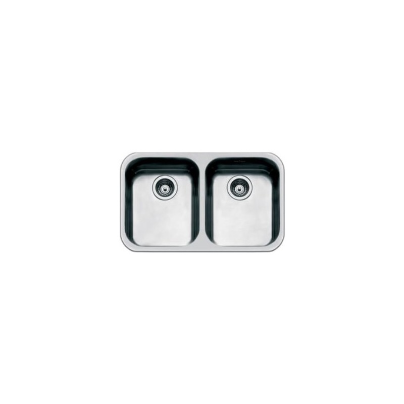 Smeg UM4040 fregadero Fregadero encastrado bajo encimera Rectangular Acero inoxidable