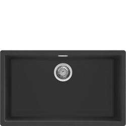 Smeg VZP76N fregadero Fregadero encastrado bajo encimera Granito