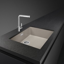 Smeg VZP76DV fregadero Fregadero encastrado bajo encimera Granito