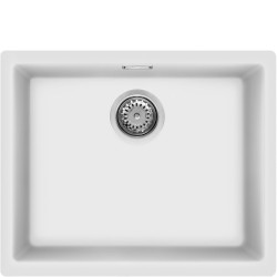 Smeg VZP56B fregadero Fregadero encastrado bajo encimera Rectangular Compuesto