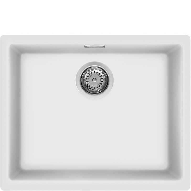 Smeg VZP56B fregadero Fregadero encastrado bajo encimera Rectangular Compuesto