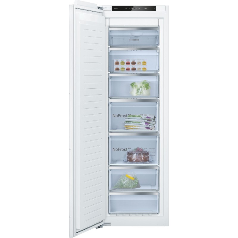 Bosch Serie 4 GIN81VEE0 congelador Congelador vertical Integrado 212 L Blanco