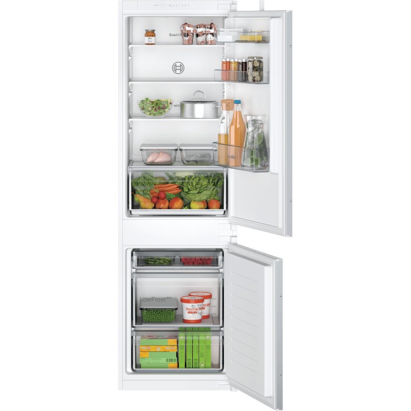 Bosch Serie 2 KIV86NSE0 nevera y congelador Integrado 267 L Blanco