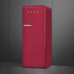 Smeg FAB28RDRB6 nevera combi Independiente 270 L Rojo