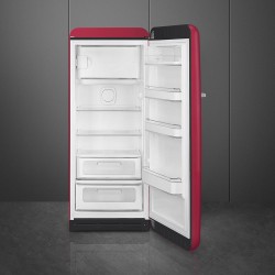 Smeg FAB28RDRB6 nevera combi Independiente 270 L Rojo