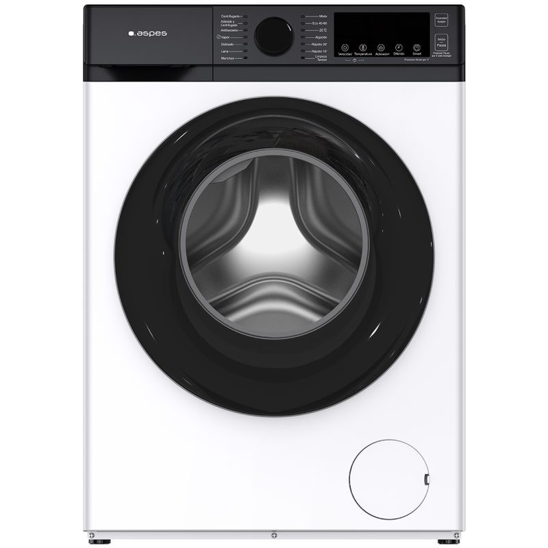 Aspes AL10400AIDV lavadora Carga frontal 10 kg 1400 RPM Blanco