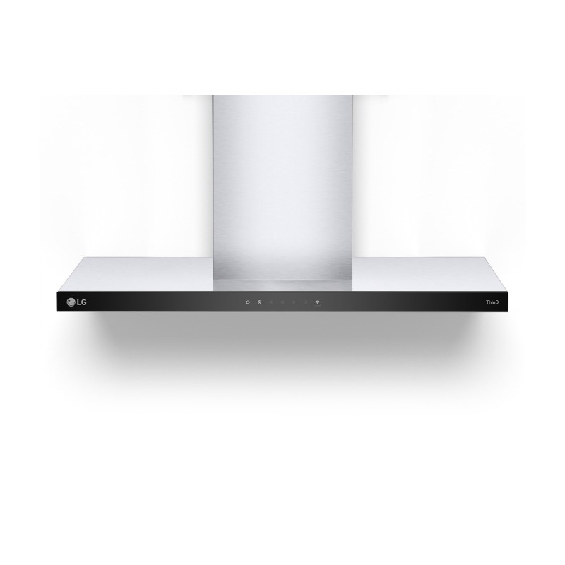LG HCEZ3626S campana Encastrada Negro, Acero inoxidable 600 m³ h