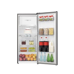 Hisense RR220D4BDE nevera combi Independiente 165 L Plata