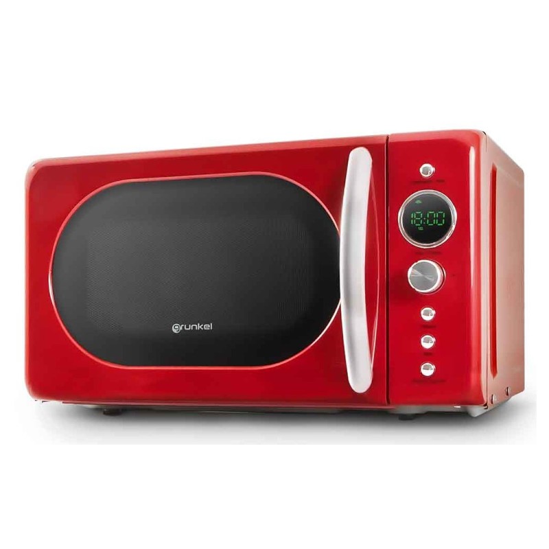 Grunkel MW-DG Rojo Microondas combinado Encimera 20 L 700 W