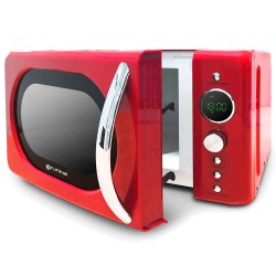 Grunkel MW-DG Rojo Microondas combinado Encimera 20 L 700 W