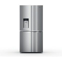 Whirlpool WQ9I MO2L EF nevera puerta lado a lado Independiente 592 L Acero inoxidable