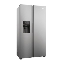 Haier HSR5918DIMP Independiente 511 L Platino, Acero inoxidable