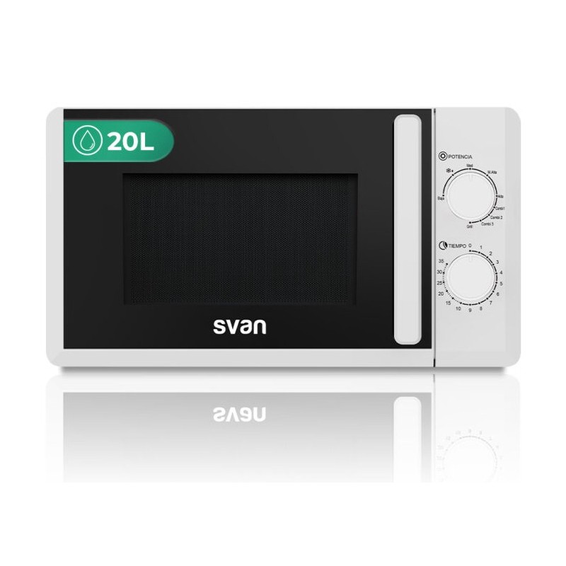 SVAN SMW2700 Blanco Microondas con grill Encimera 20 L 700 W