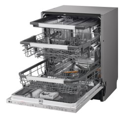 LG DB597TXS Completamente integrado 14 cubiertos