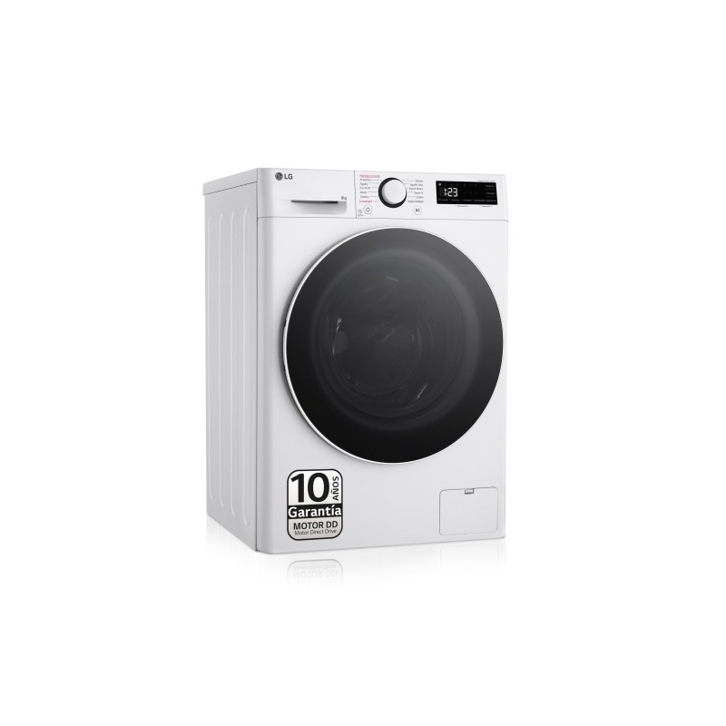 LG F2WR5S08A0W lavadora Carga frontal 8 kg 1160 RPM Blanco