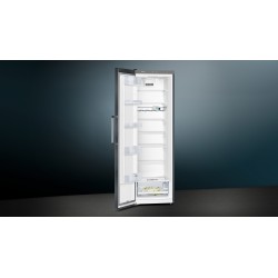 Siemens iQ300 KS36VVXDP frigorífico Independiente 346 L Negro, Acero inoxidable