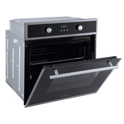 Corbero CCHMD805X horno 70 L Negro, Acero inoxidable
