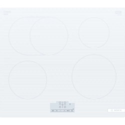 Bosch Serie 6 PIF612BB1E hobs Blanco Integrado 60 cm Con placa de inducción 4 zona(s)