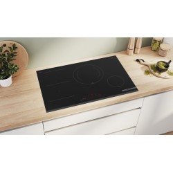 Bosch Serie 6 PVS831HC1E hobs Negro Integrado 80 cm Con placa de inducción 4 zona(s)