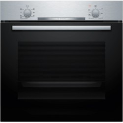 Bosch Serie 2 HBA510BR4 horno 71 L 3400 W Negro, Acero inoxidable