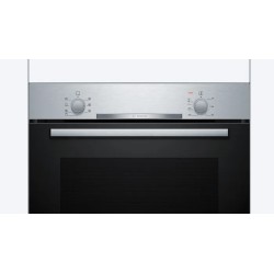 Bosch Serie 2 HBA510BR4 horno 71 L 3400 W Negro, Acero inoxidable