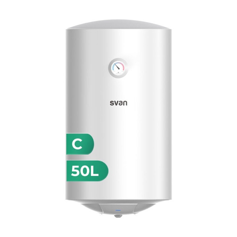 SVAN ST5001S calentadory hervidor de agua Vertical Depósito (almacenamiento de agua) Sistema de calentador único Blanco