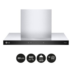 LG HCEZ2426S Telescópica o extraplana Acero inoxidable 630 m³ h