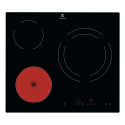 Electrolux Serie 300 LR633CK hobs Negro Integrado 60 cm Cerámico 3 zona(s)
