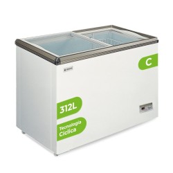 Aspes ACHH3501DDCG congelador Arcón congelador Independiente 312 L Blanco